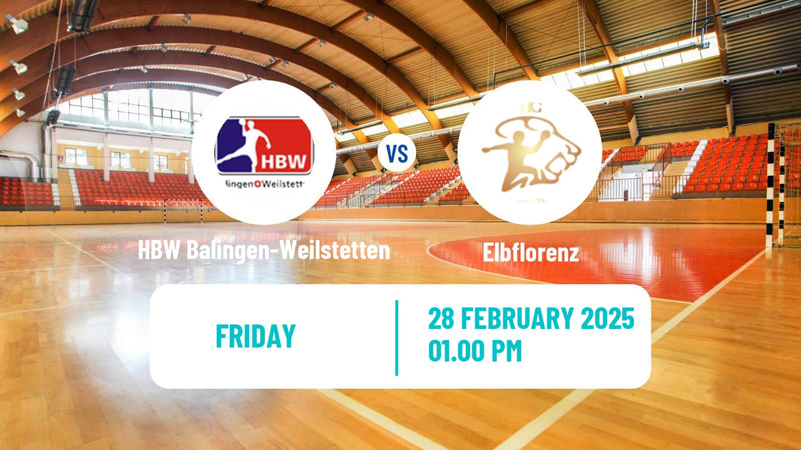 Handball German 2 Bundesliga Handball HBW Balingen-Weilstetten - Elbflorenz