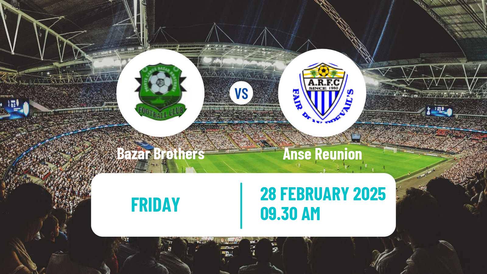 Soccer Seychelles Premier League Bazar Brothers - Anse Reunion