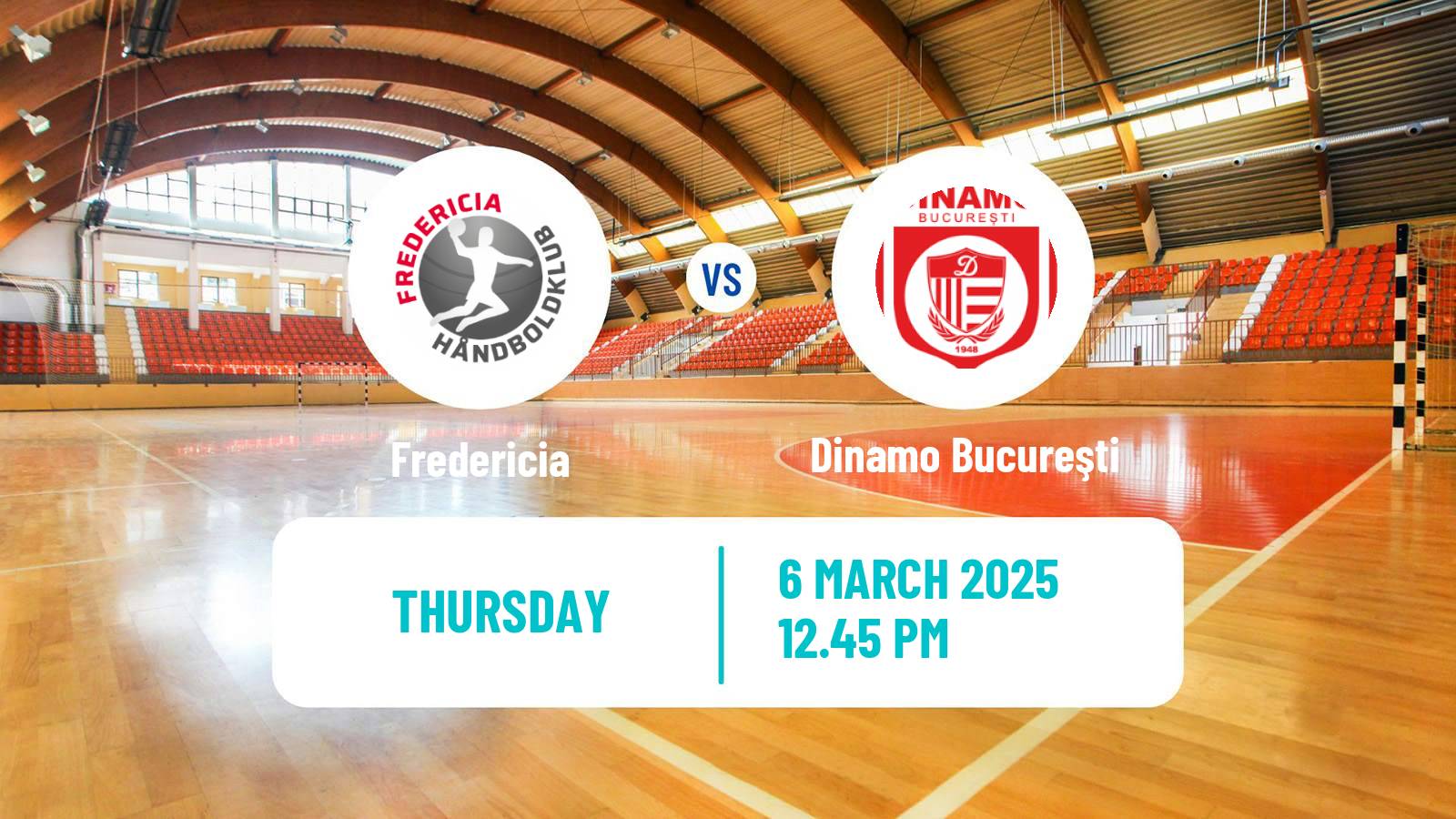 Handball EHF Champions League Fredericia - Dinamo Bucureşti