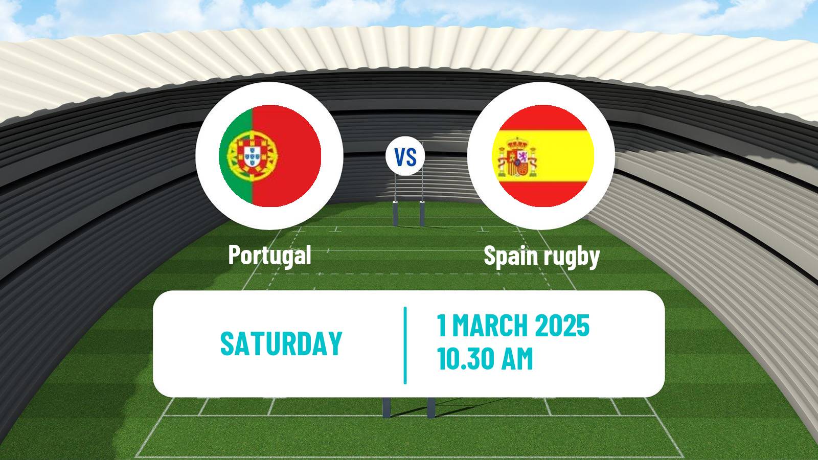 Rugby union Rugby Europe Championship Portugal - Spain