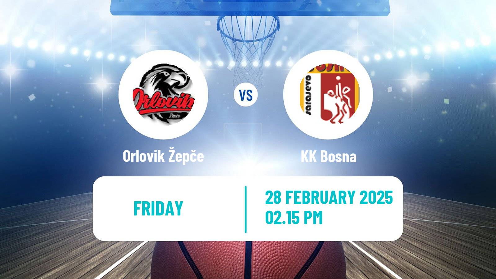 Basketball Bosnian Prvenstvo Basketball Orlovik Žepče - Bosna