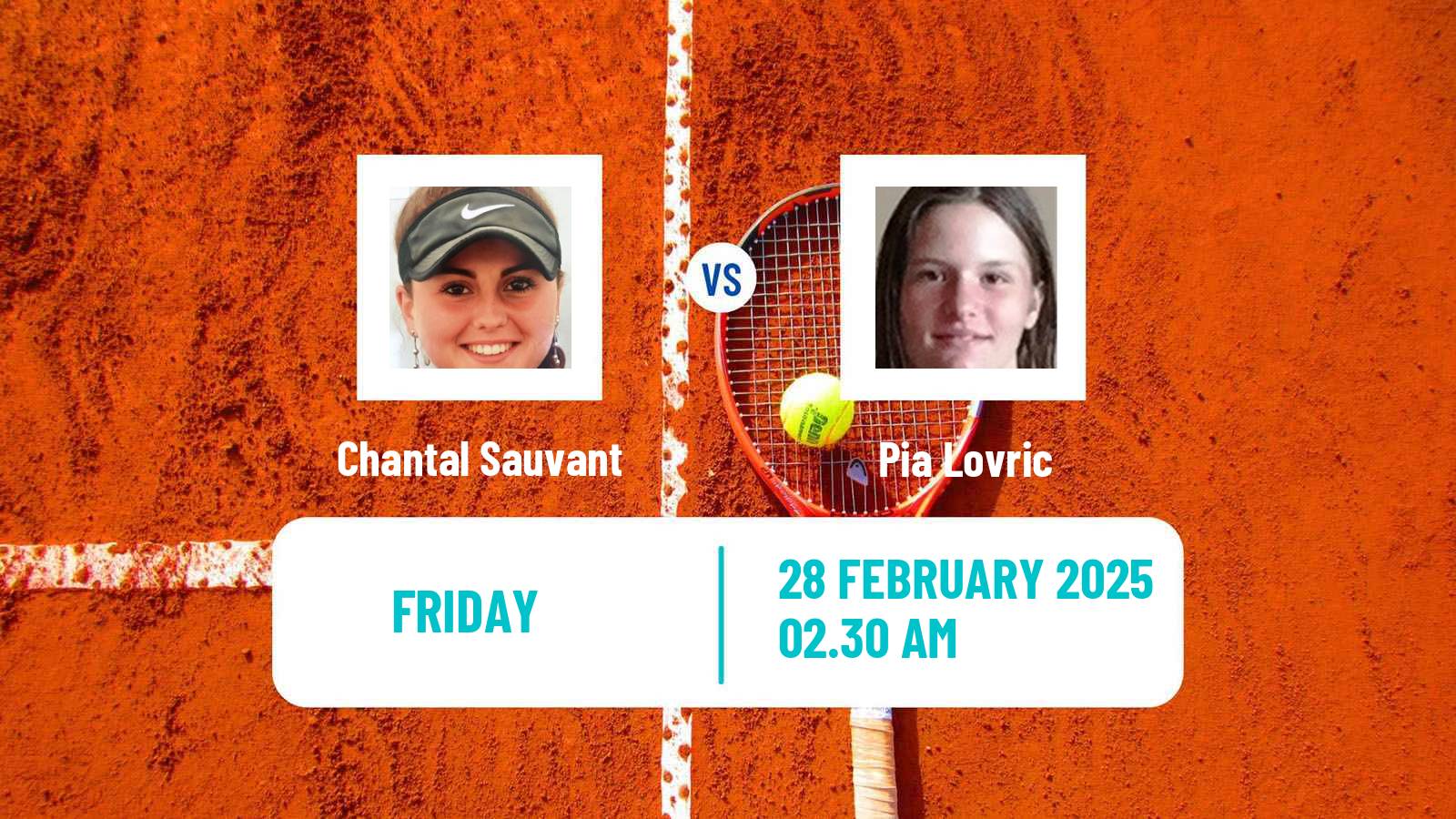 Tennis ITF W35 Antalya 3 Women Chantal Sauvant - Pia Lovric