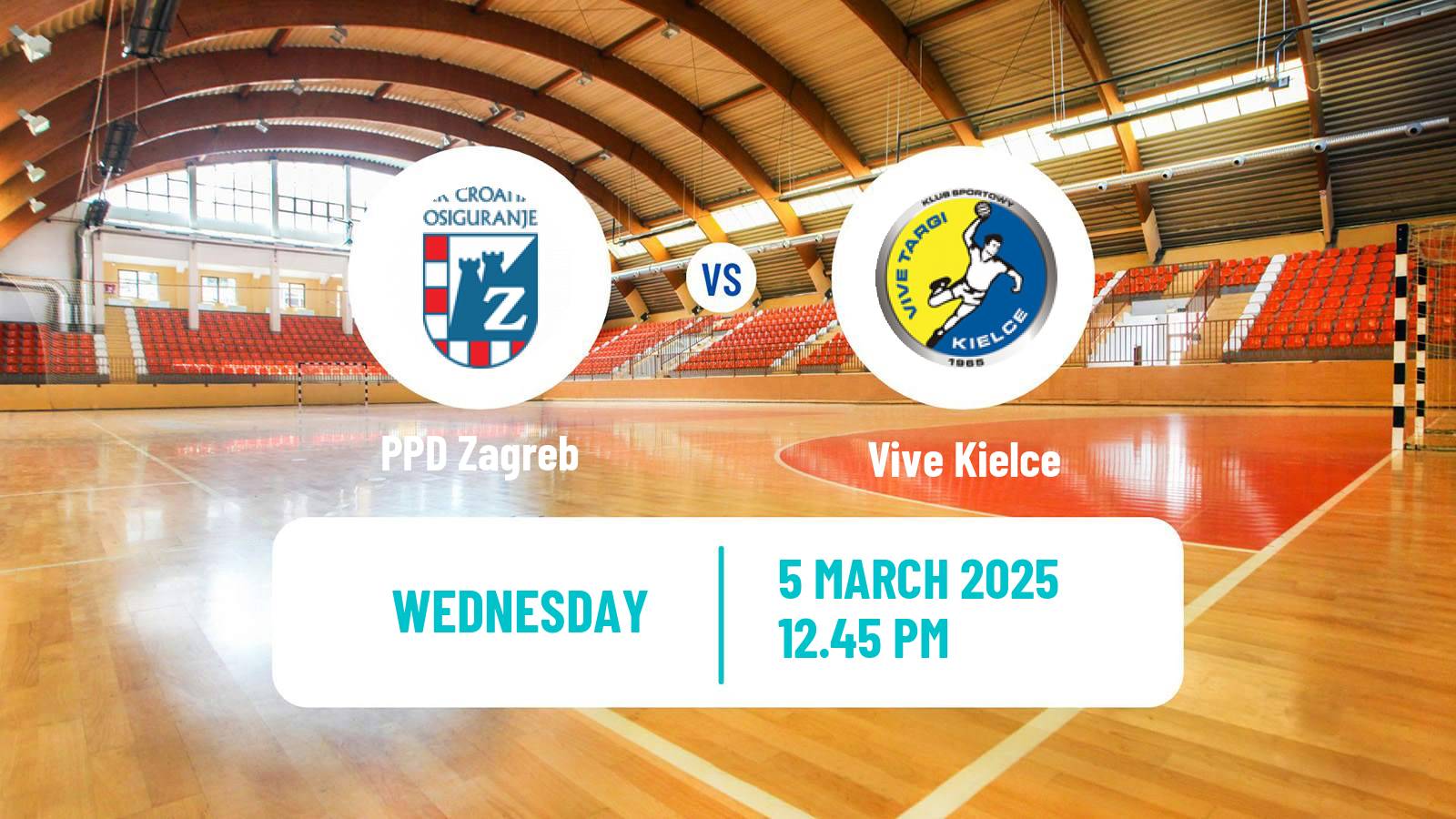 Handball EHF Champions League PPD Zagreb - Vive Kielce