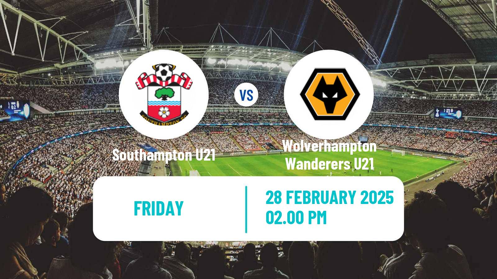 Soccer English Premier League 2 Southampton U21 - Wolverhampton Wanderers U21