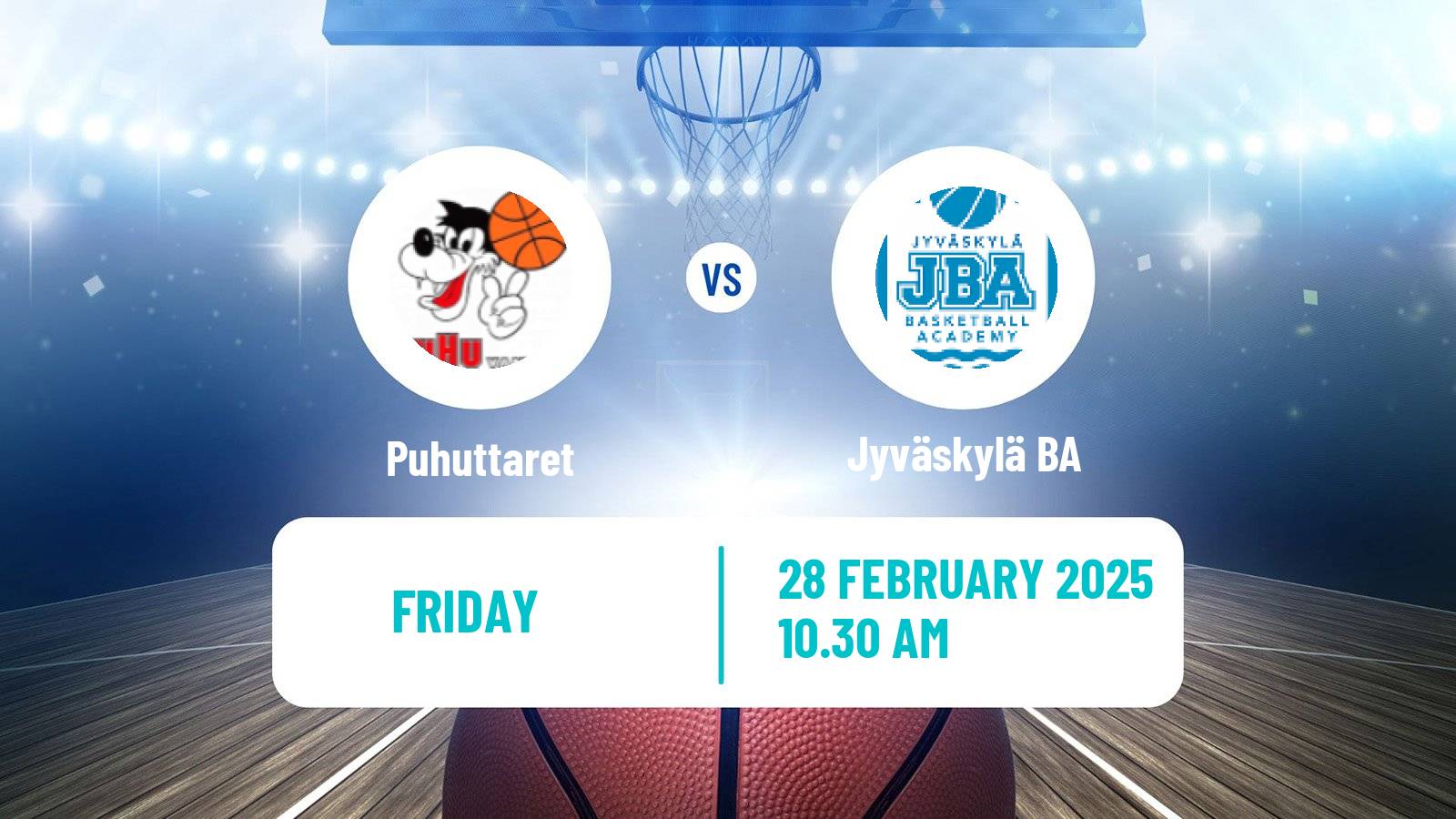 Basketball Finnish I Divisioona Basketball Women Puhuttaret - Jyväskylä BA