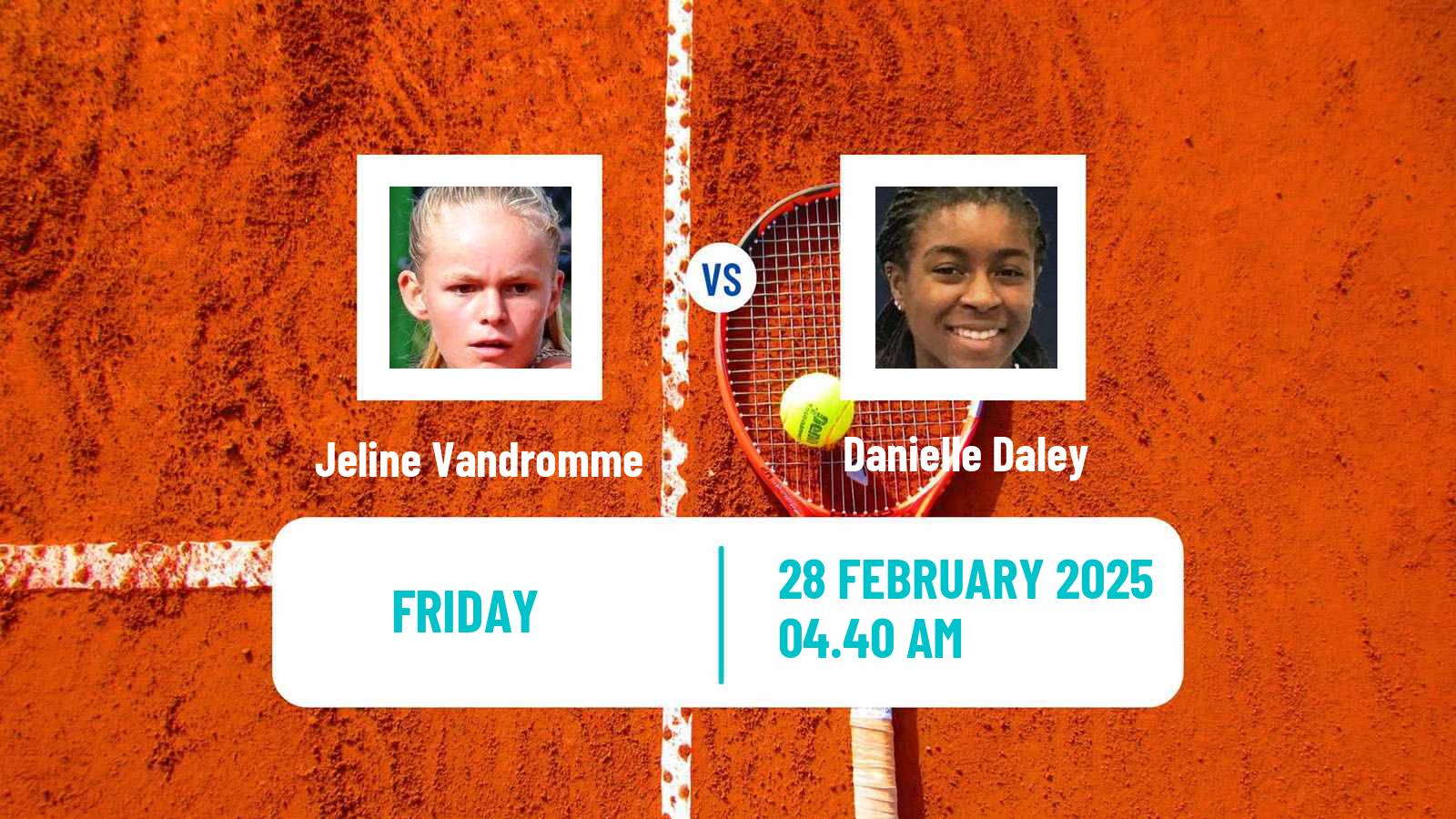 Tennis ITF W15 Manacor 3 Women Jeline Vandromme - Danielle Daley