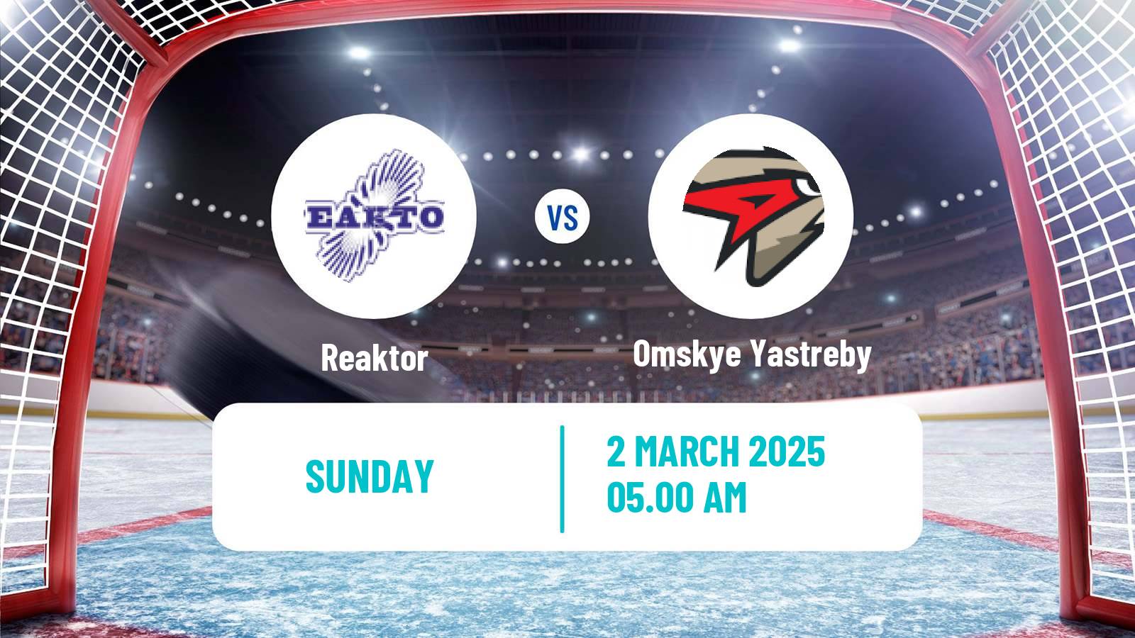 Hockey MHL Reaktor - Omskye Yastreby