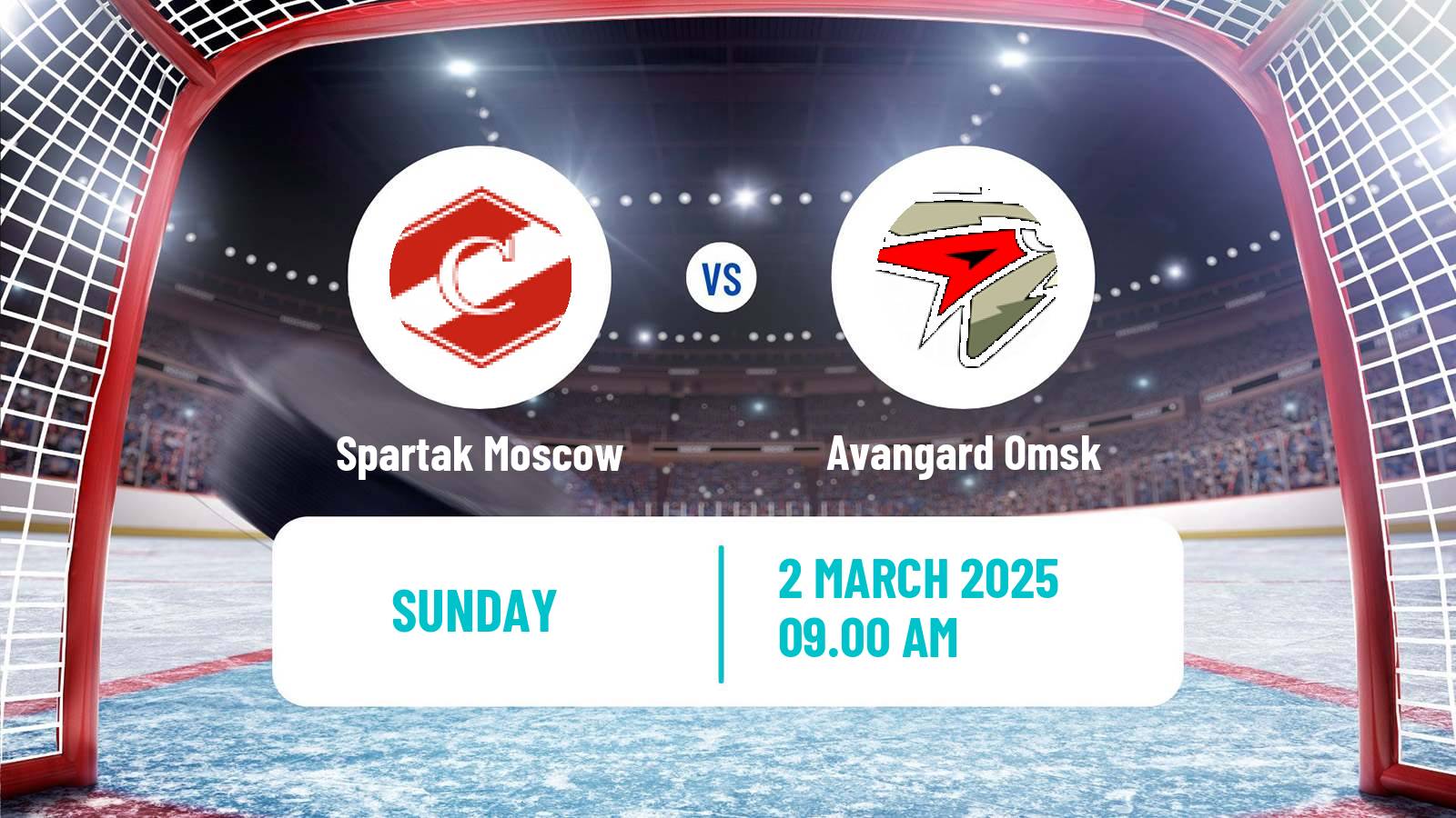 Hockey KHL Spartak Moscow - Avangard Omsk