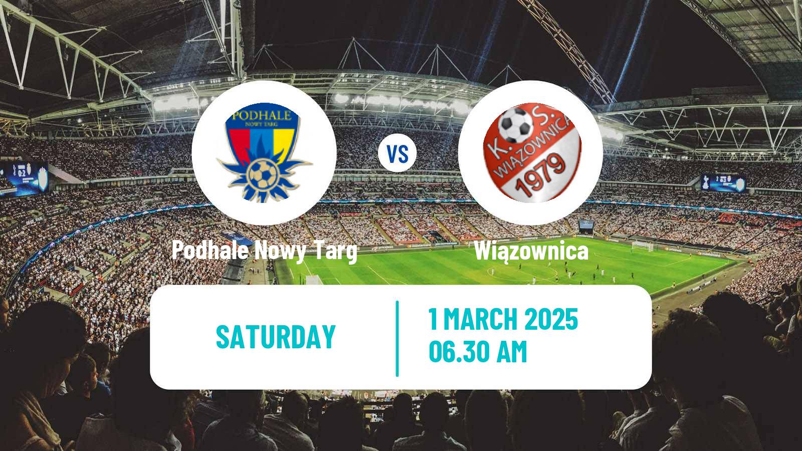 Football Polish Division 3 - Group IV Podhale Nowy Targ - Wiązownica