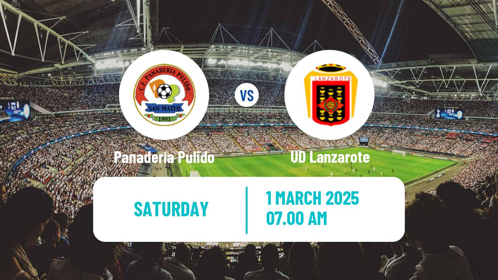 Soccer Spanish Tercera RFEF - Group 12 Panadería Pulido - Lanzarote