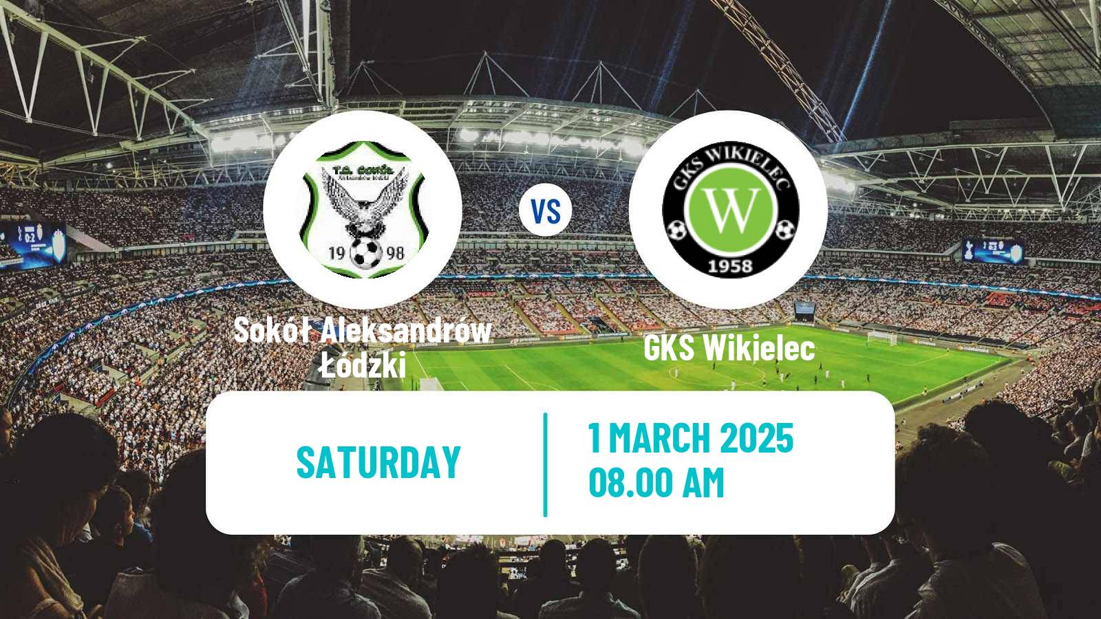 Football Polish Division 3 - Group I Sokół Aleksandrów Łódzki - Wikielec