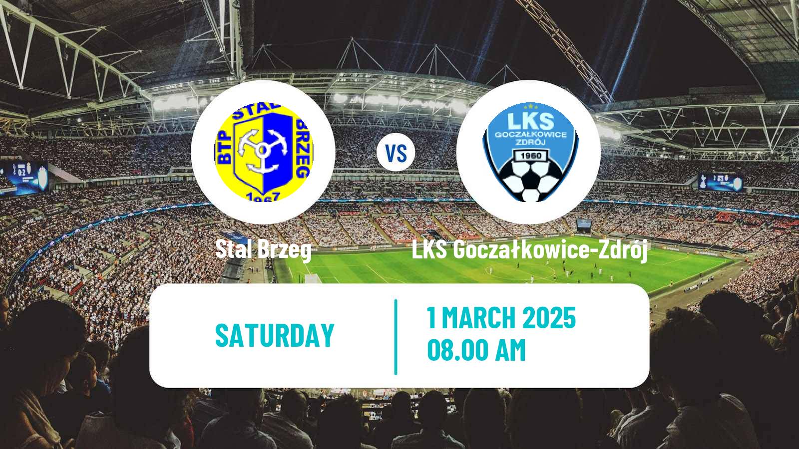 Soccer Polish Division 3 - Group III Stal Brzeg - LKS Goczałkowice-Zdrój