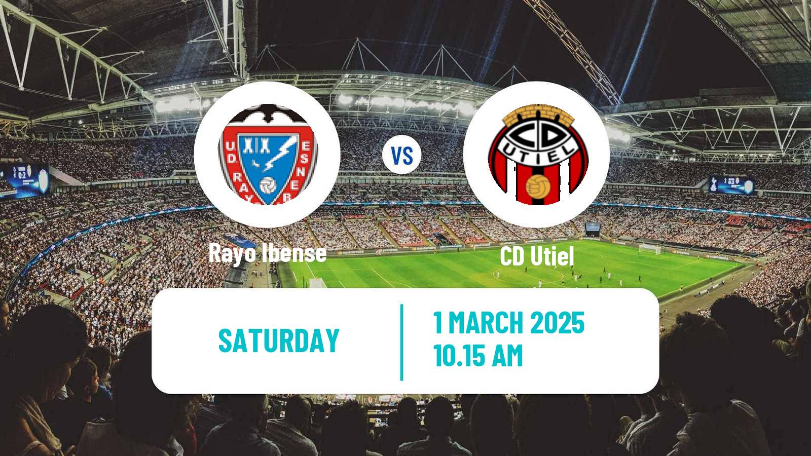 Soccer Spanish Tercera RFEF - Group 6 Rayo Ibense - Utiel