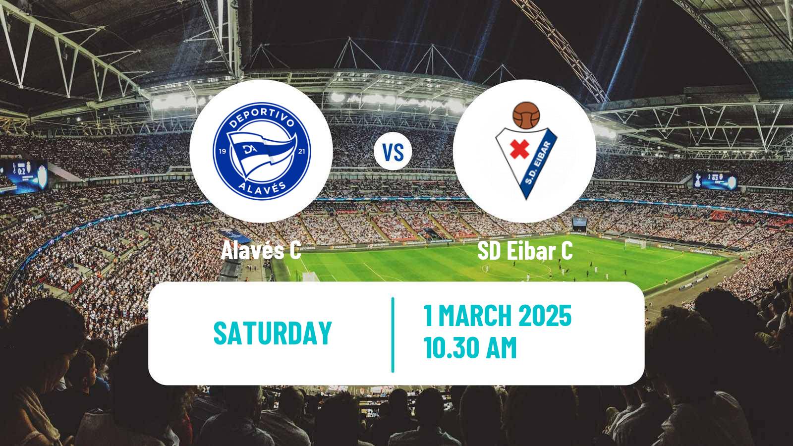 Soccer Spanish Tercera RFEF - Group 4 Alavés C - Eibar C
