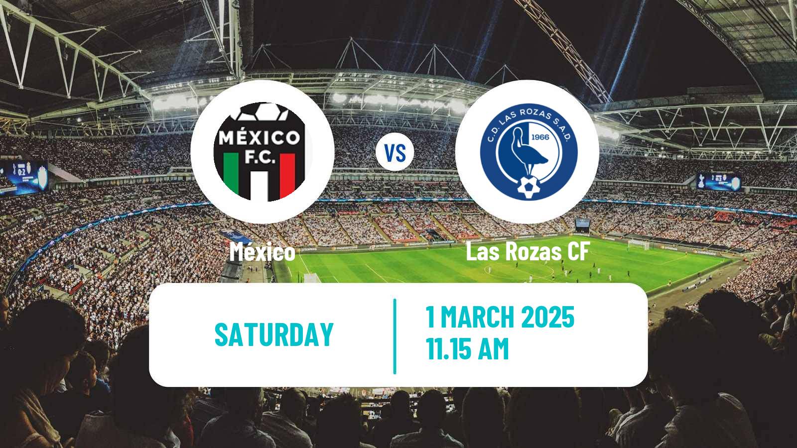 Soccer Spanish Tercera RFEF - Group 7 México - Las Rozas