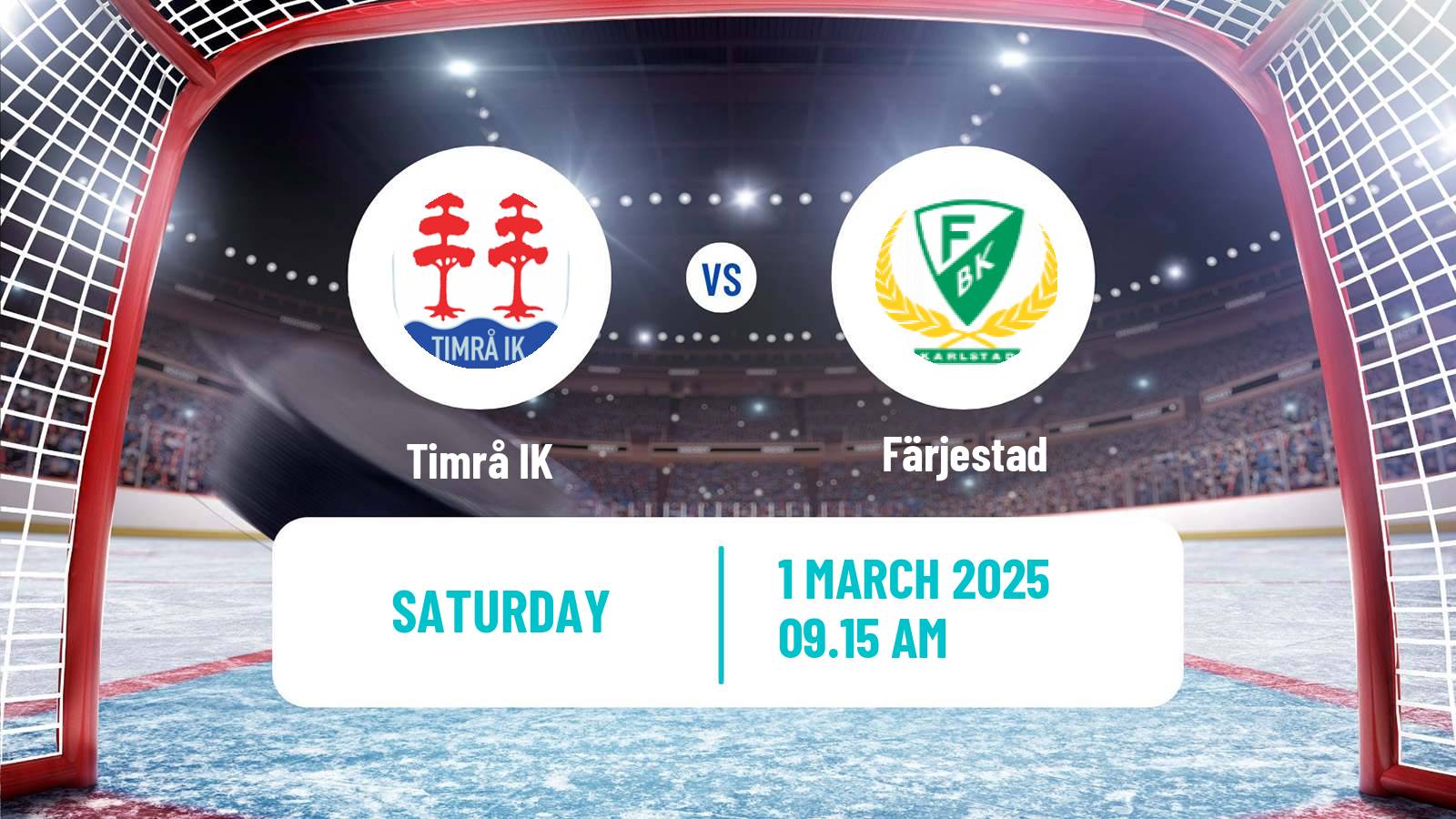 Hockey SHL Timrå - Färjestad