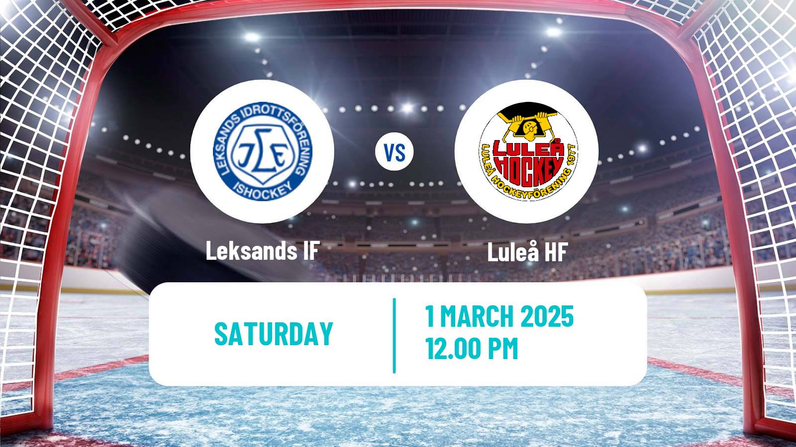 Hockey SHL Leksand - Luleå