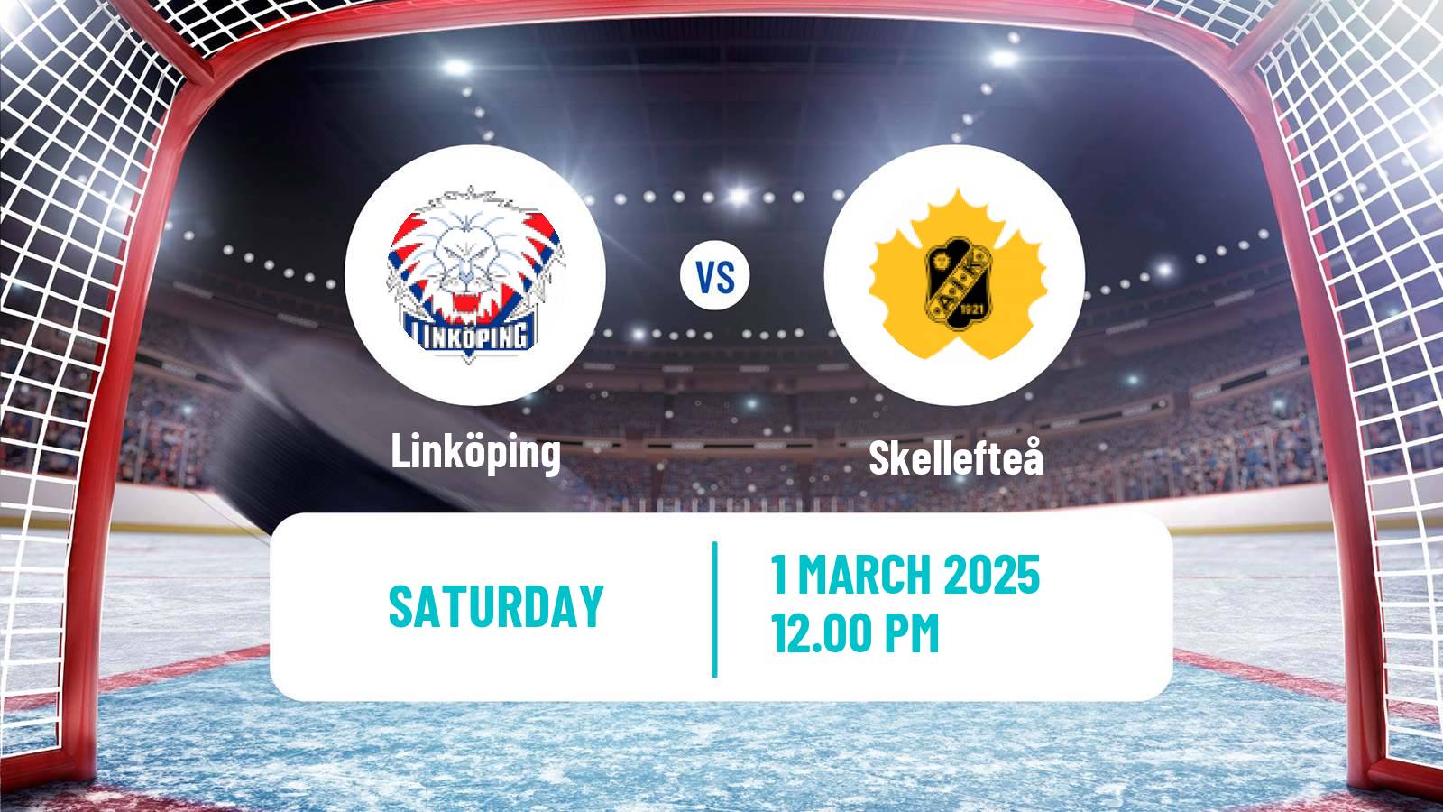 Hockey SHL Linköping - Skellefteå