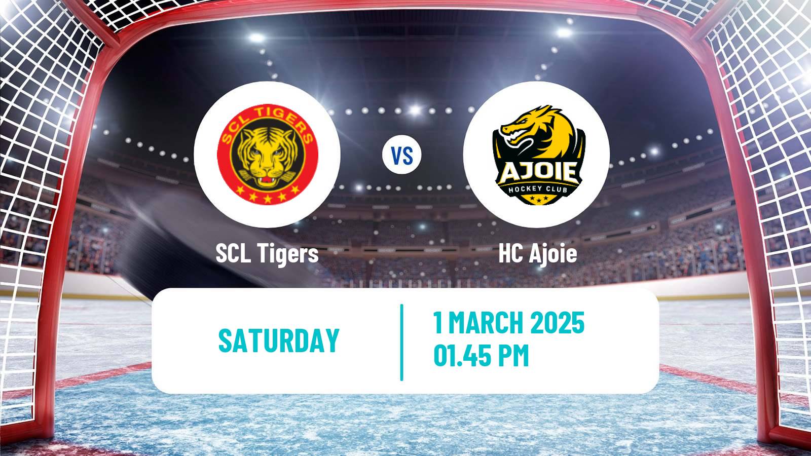 Hockey Swiss National League Hockey SCL Tigers - Ajoie