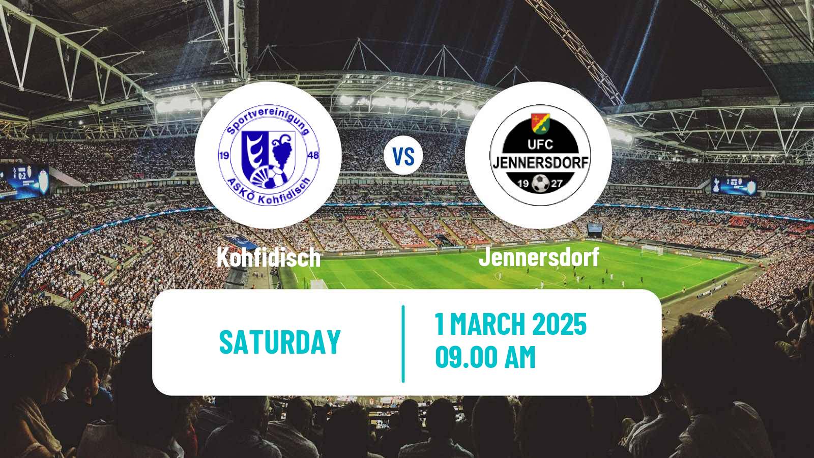 Soccer Austrian Landesliga Burgenland Kohfidisch - Jennersdorf