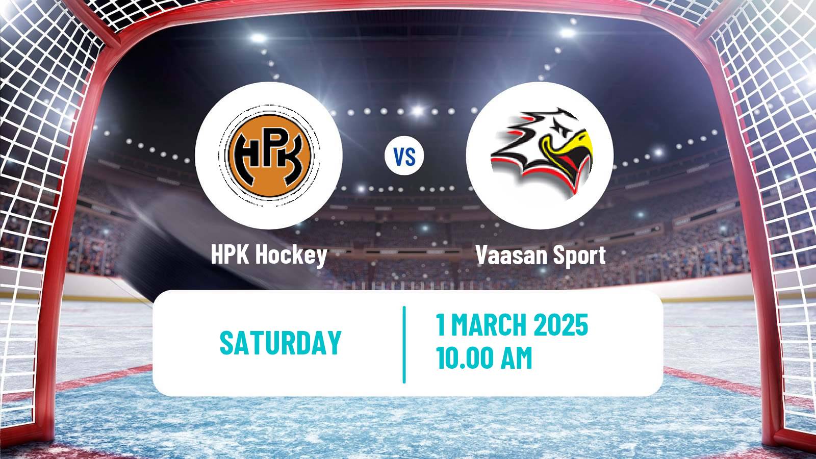 Hockey Finnish SM-liiga HPK - Vaasan Sport