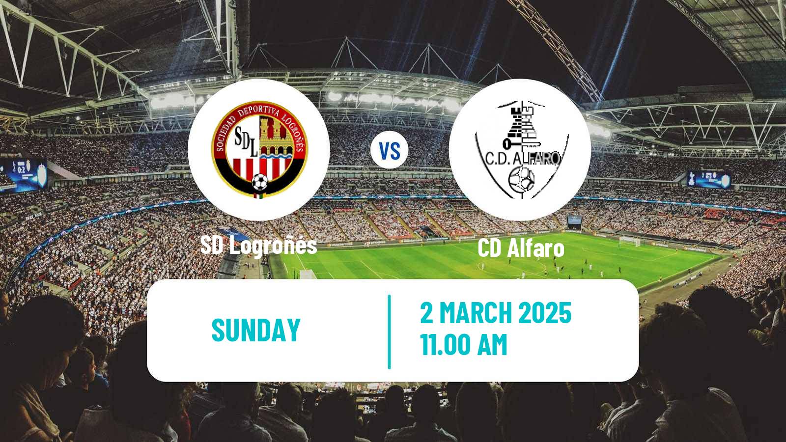 Soccer Spanish Segunda RFEF - Group 2 SD Logroñés - Alfaro