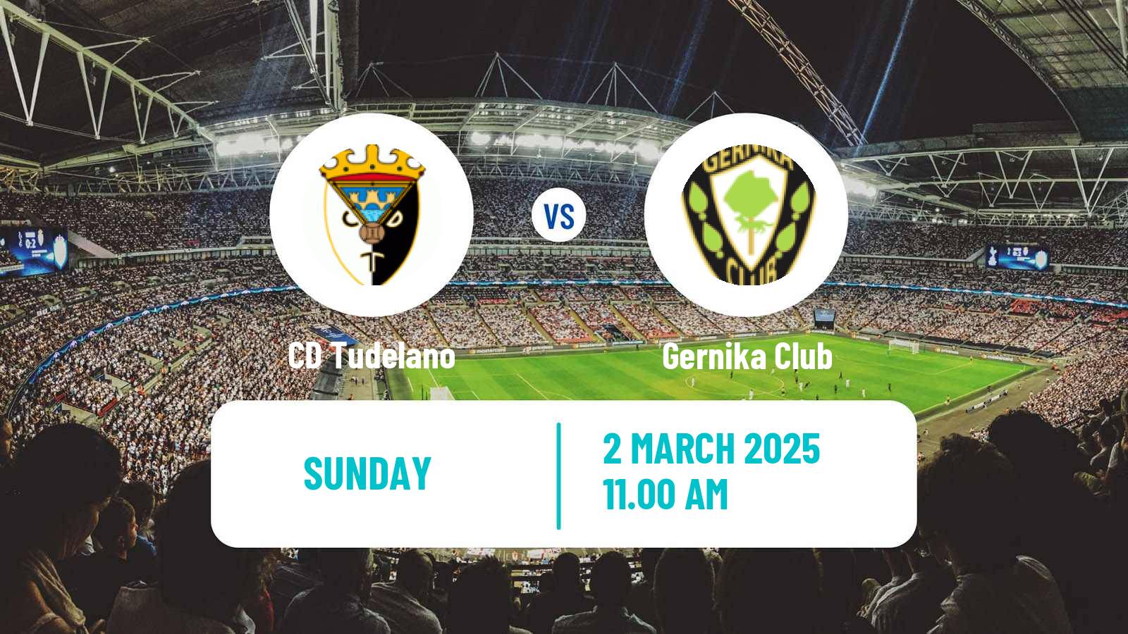 Soccer Spanish Segunda RFEF - Group 2 Tudelano - Gernika