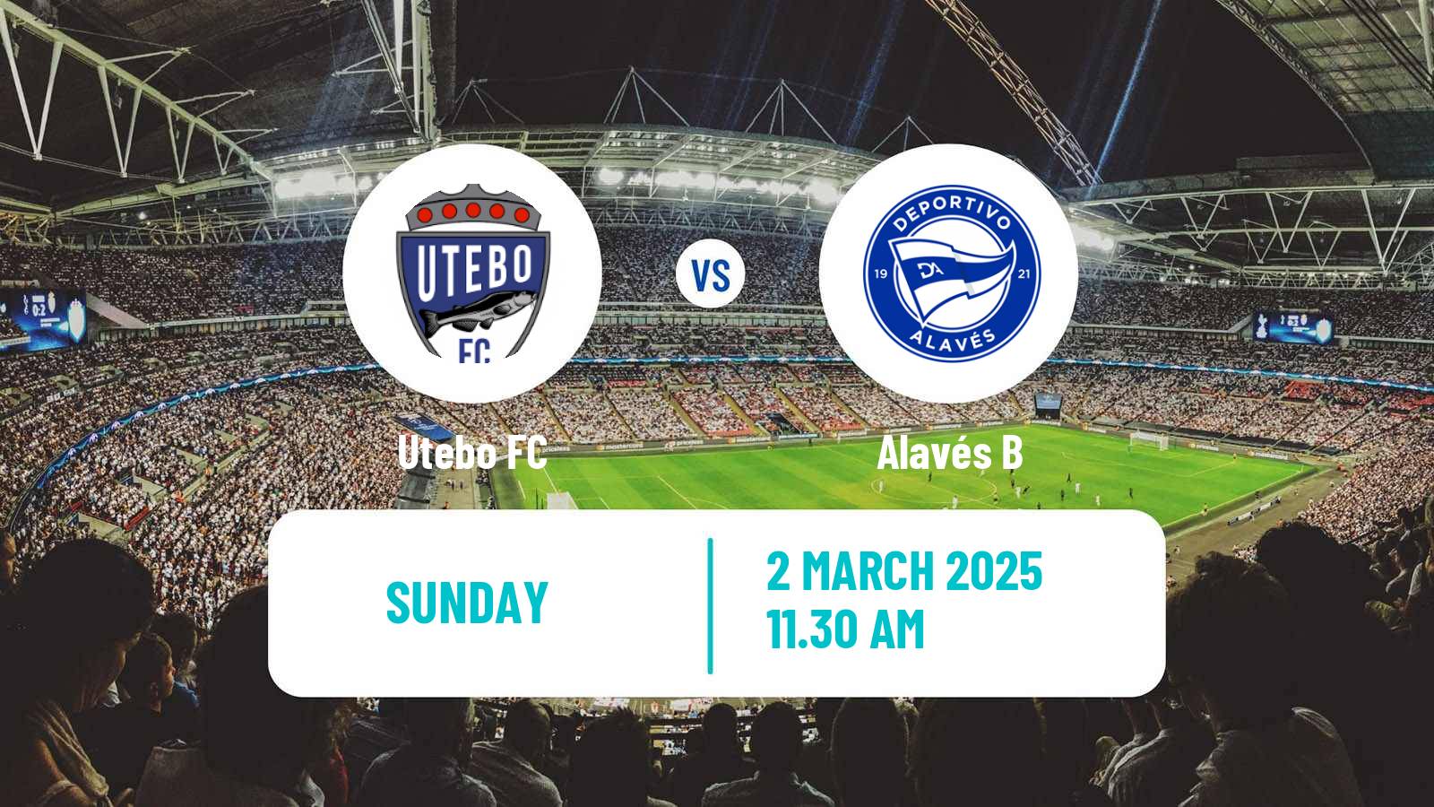 Soccer Spanish Segunda RFEF - Group 2 Utebo - Alavés B