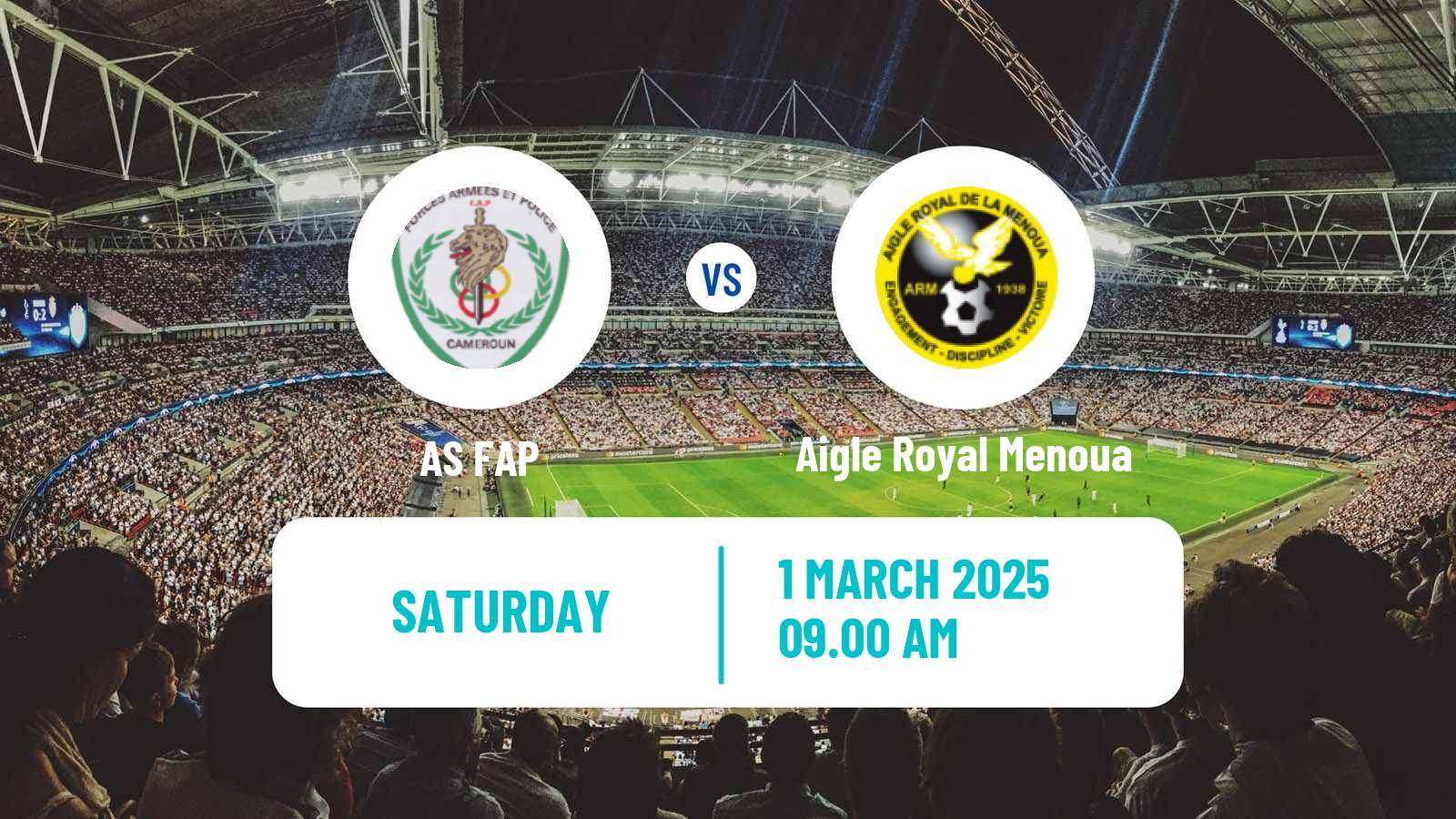 Football Cameroon Elite Two FAP - Aigle Royal Menoua