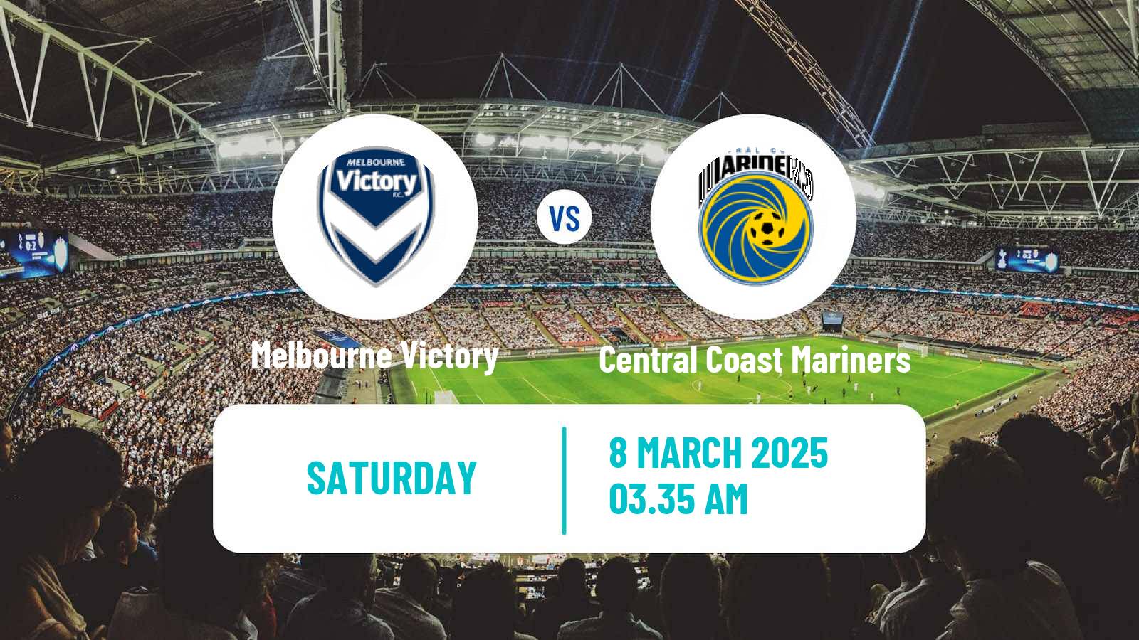 Soccer Australian A-League Melbourne Victory - Central Coast Mariners