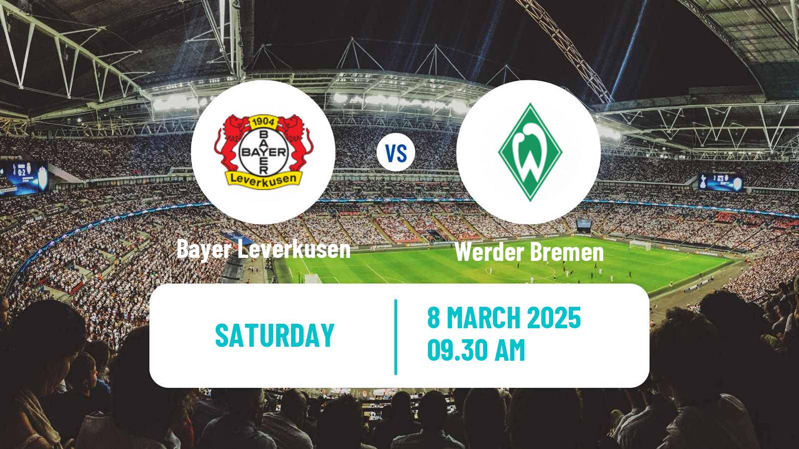 Soccer German Bundesliga Bayer Leverkusen - Werder Bremen
