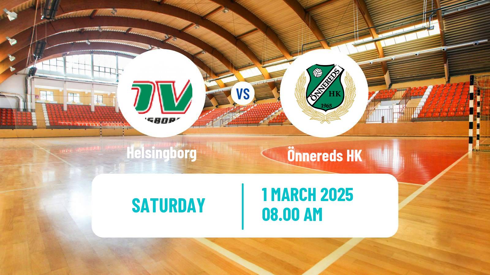 Handball Swedish Elitserien Handball Helsingborg - Önnereds