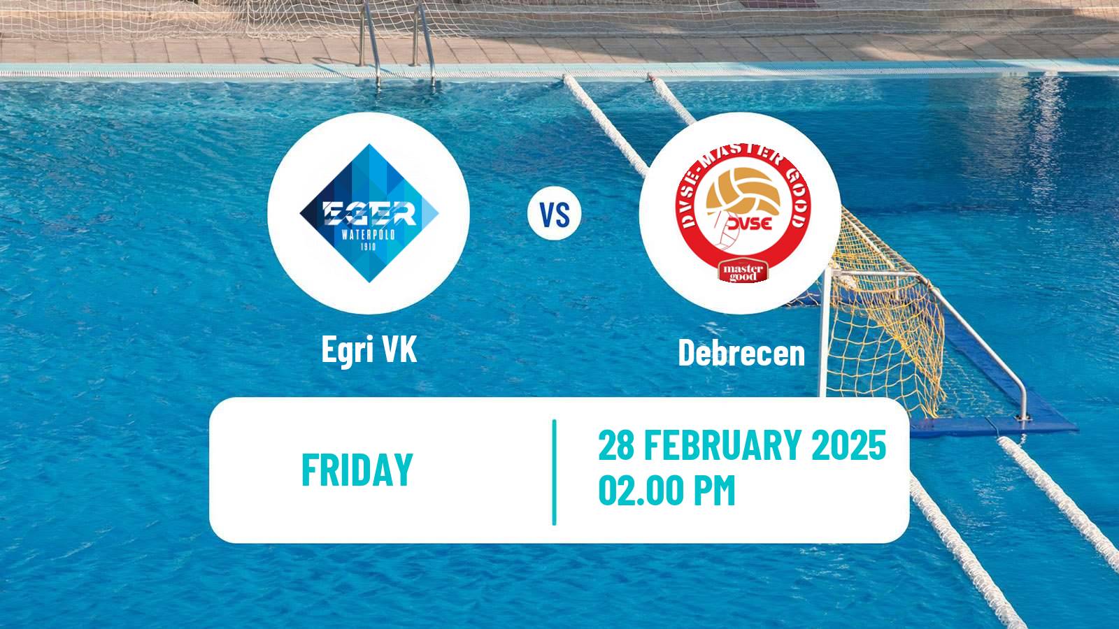 Water polo Hungarian OB I Water Polo Egri VK - Debrecen