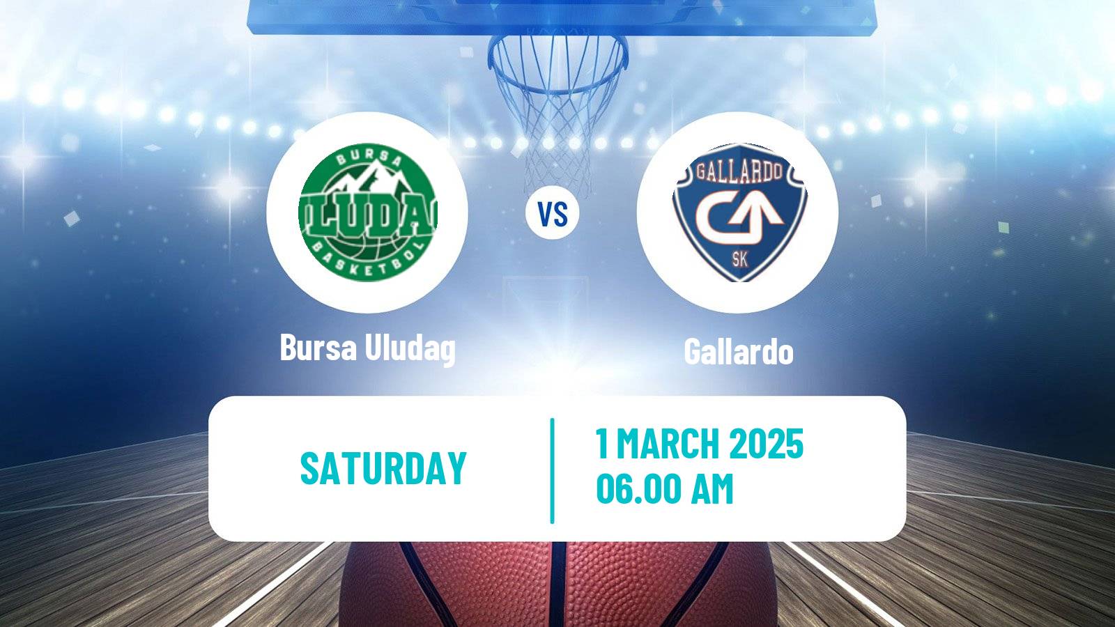 Basketball Turkish TKBL Women Bursa Uludag - Gallardo
