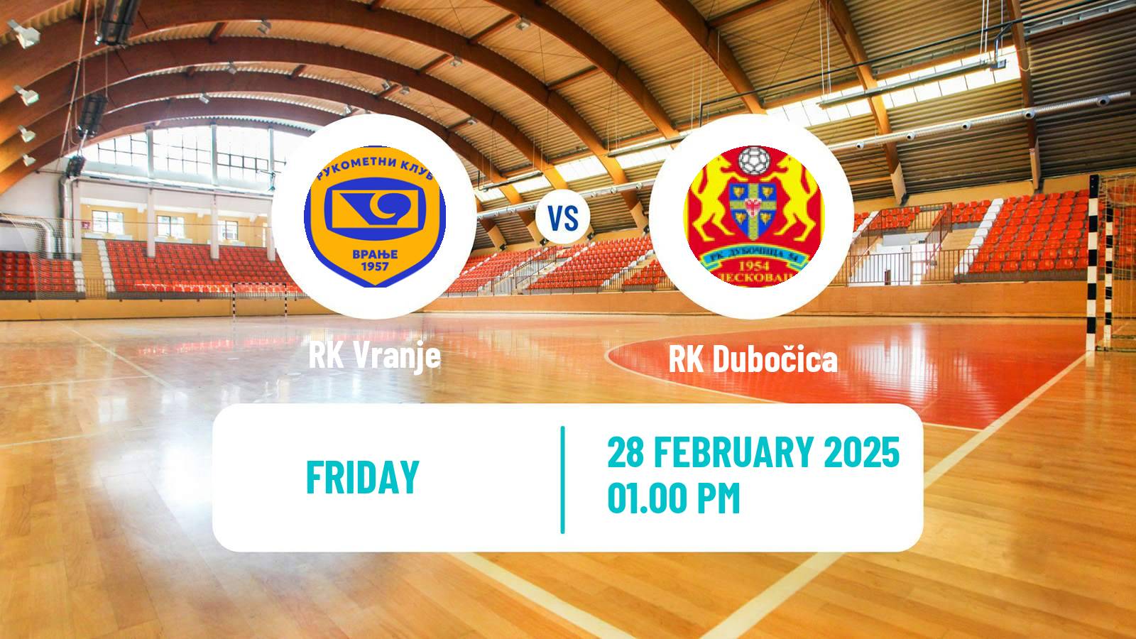 Handball Serbian Superliga Handball Vranje - Dubočica