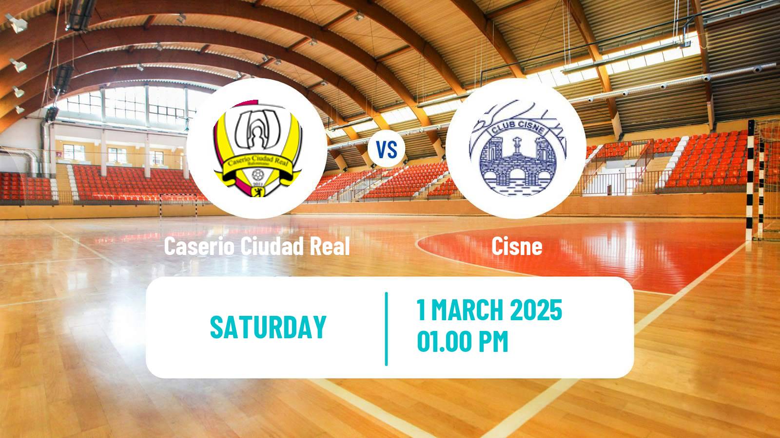 Handball Spanish Division de Honor Plata Handball Caserio Ciudad Real - Cisne