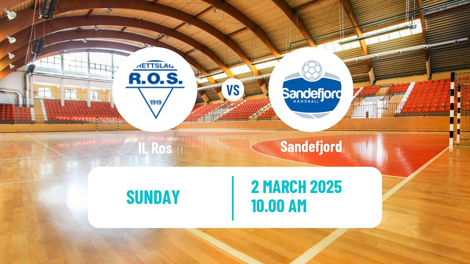 Handball Norwegian 1 Division Handball Ros - Sandefjord