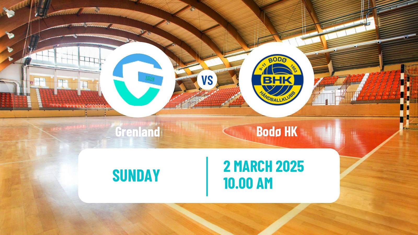 Handball Norwegian 1 Division Handball Grenland - Bodø