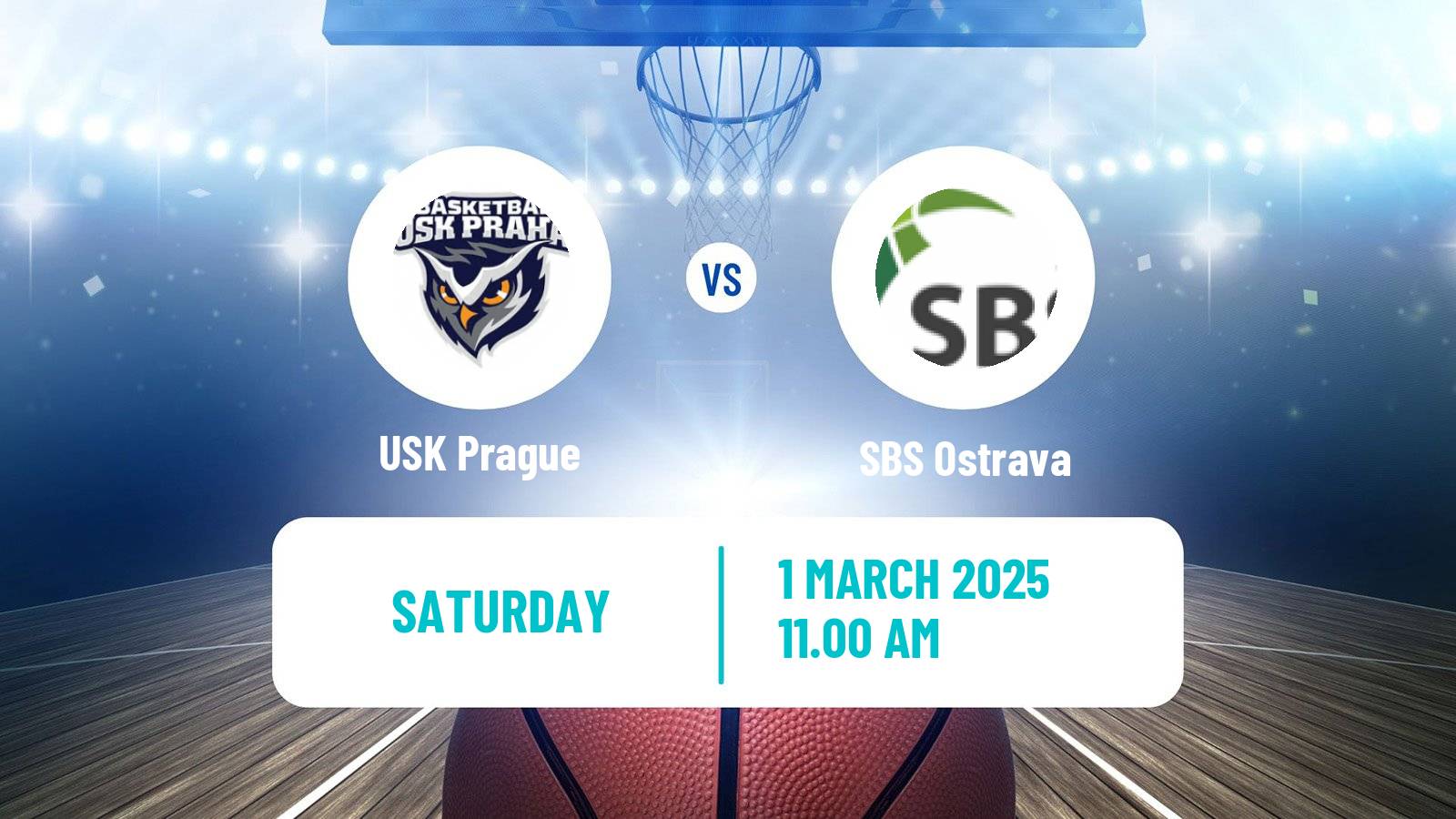 Basketball Czech ZBL Women USK Prague - Ostrava