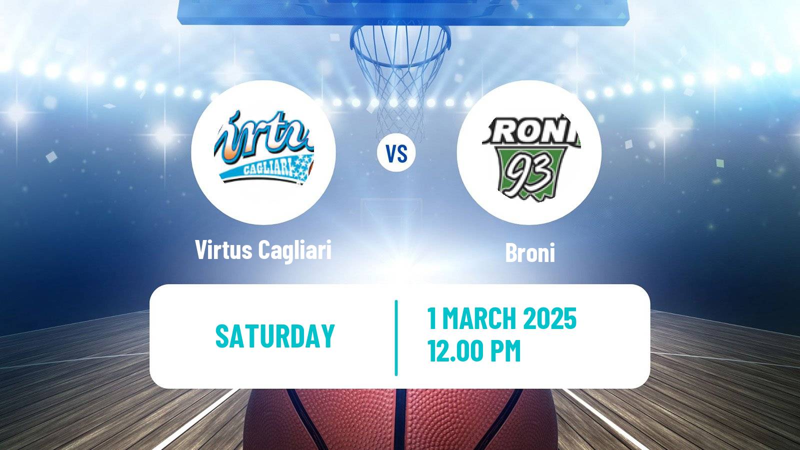 Basketball Serie A2 Basketball Women Group A Virtus Cagliari - Broni