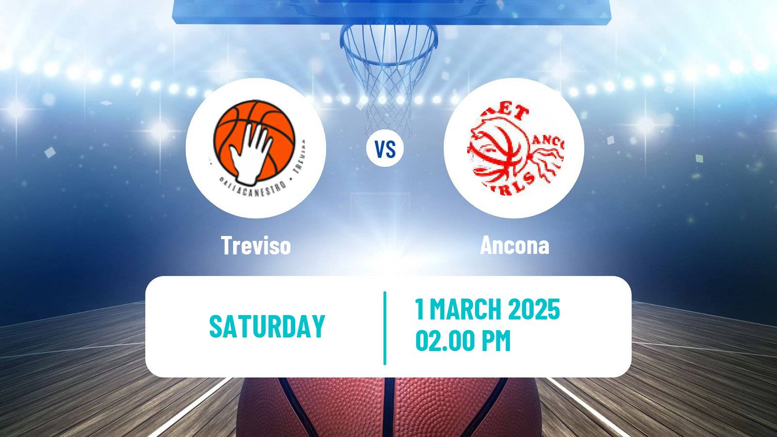 Basketball Serie A2 Basketball Women Group B Treviso - Ancona