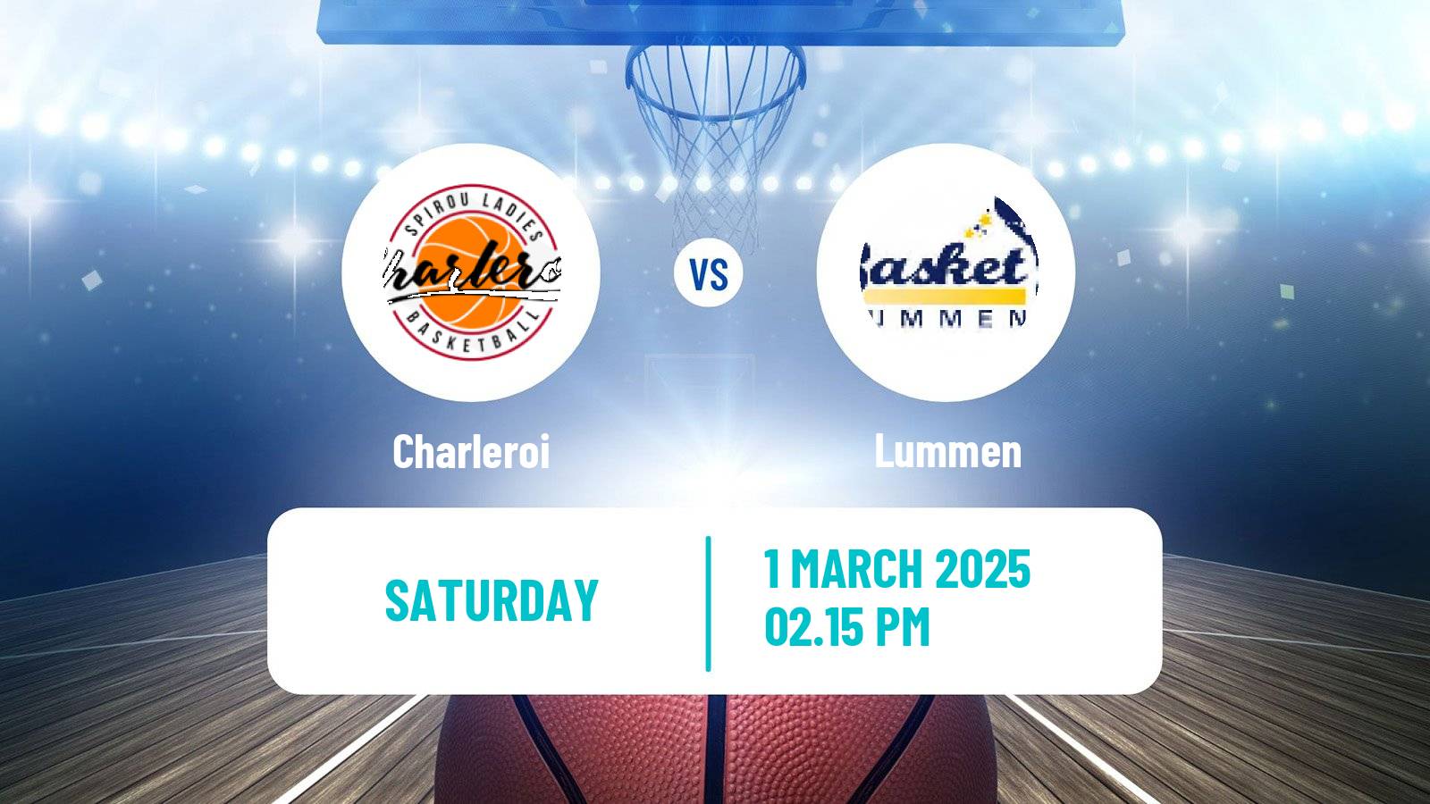 Basketball Belgian Top Division Basketball Women Charleroi - Lummen
