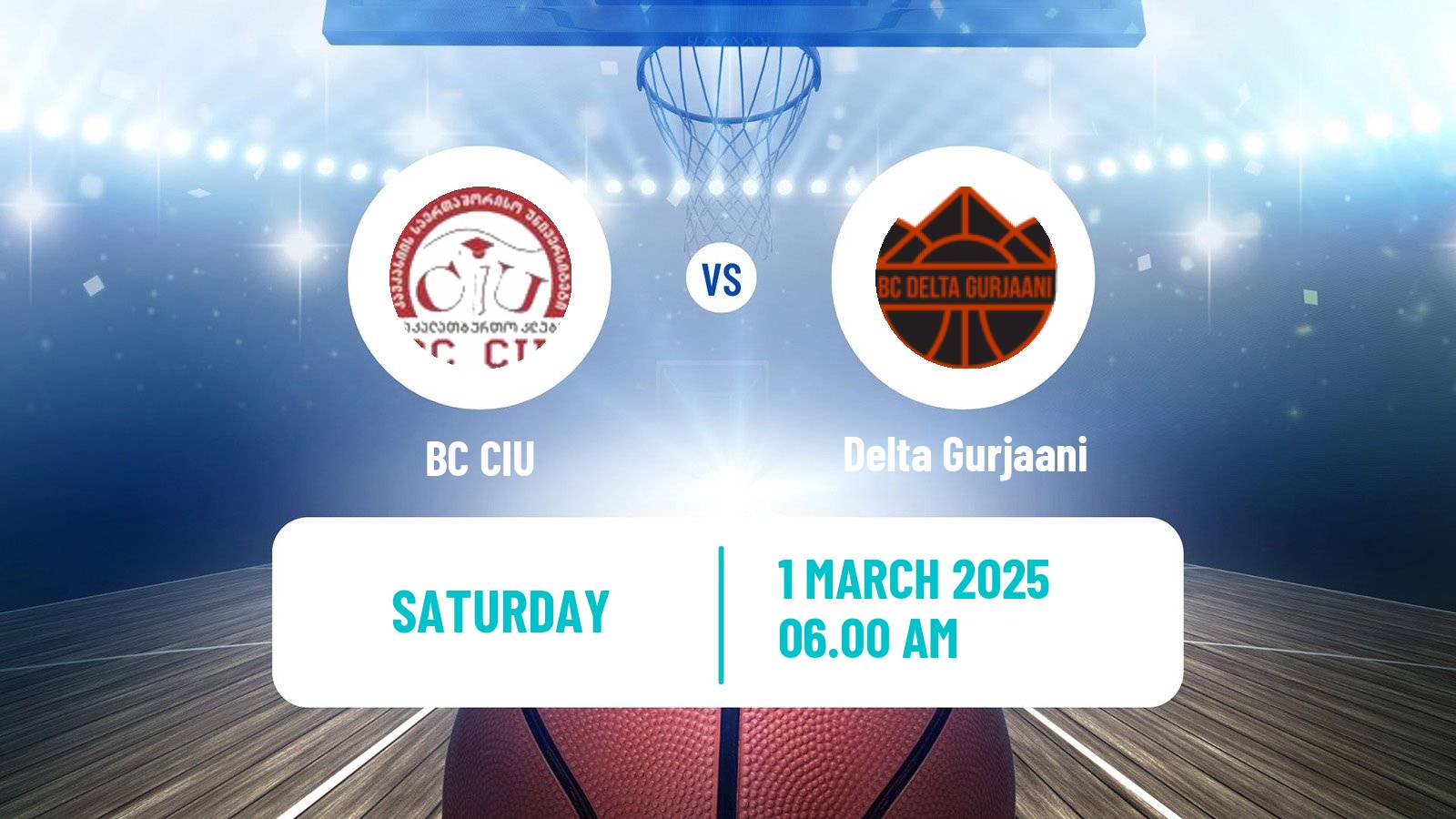 Basketball Georgian Superleague Basketball CIU - Delta Gurjaani