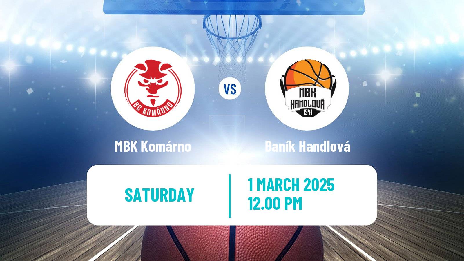 Basketball Slovak Extraliga Basketball Komárno - Baník Handlová