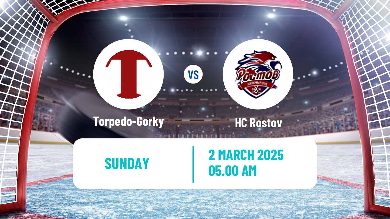 Hockey VHL Torpedo-Gorky - Rostov
