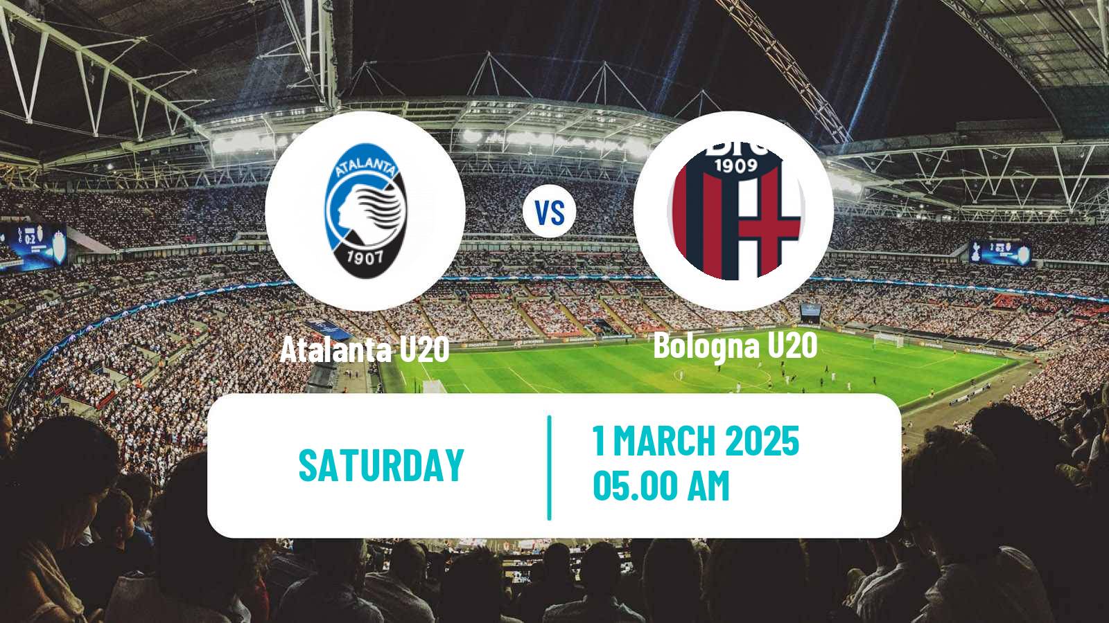 Soccer Italian Primavera 1 Atalanta U20 - Bologna U20