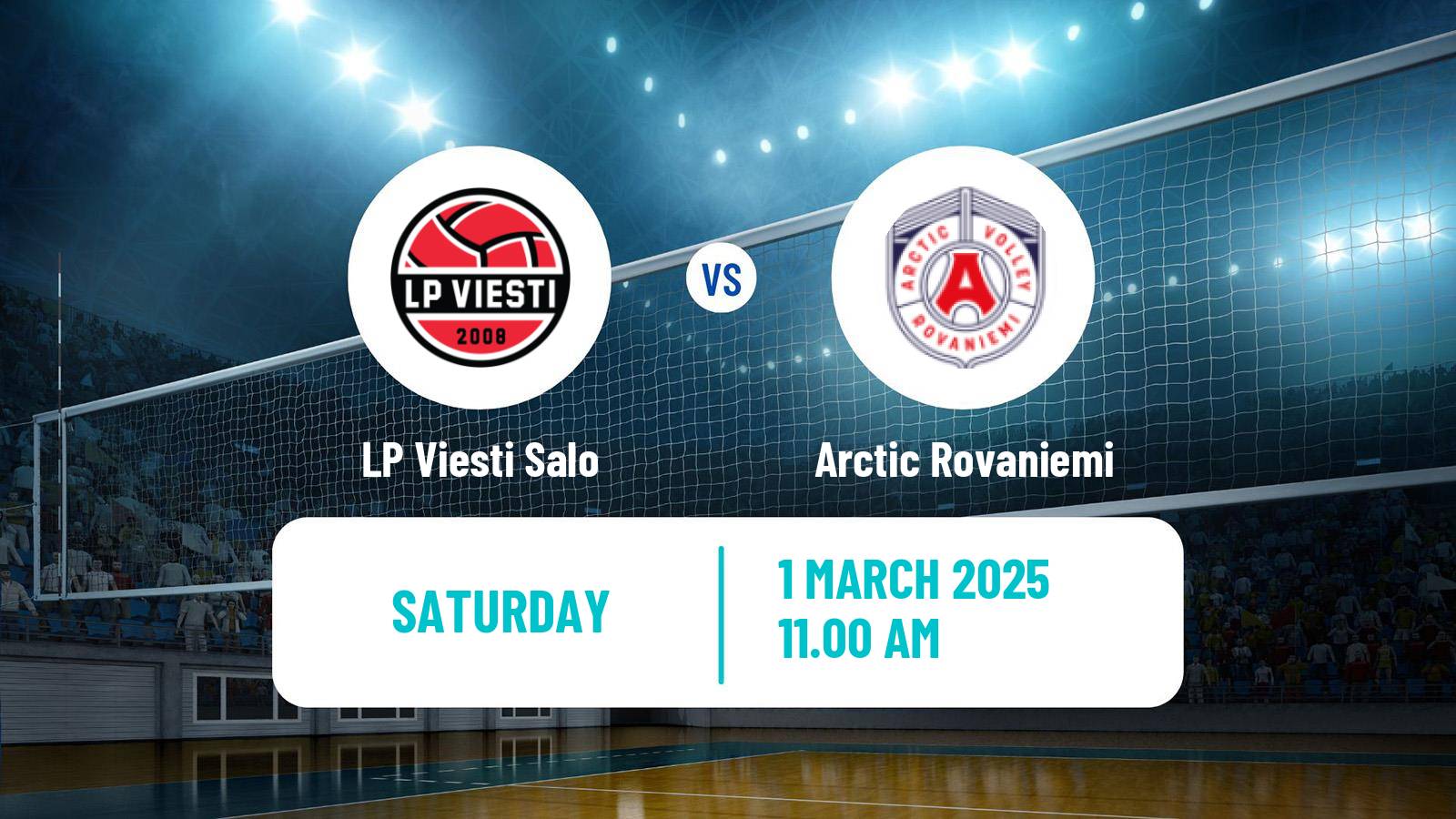 Volleyball Finnish Mestaruusliiga Volleyball Women LP Viesti Salo - Arctic Rovaniemi