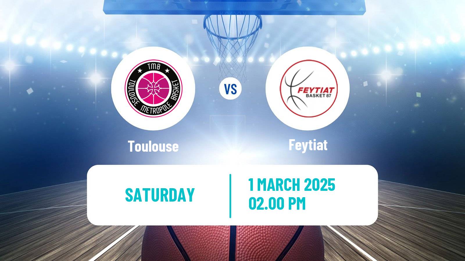 Basketball French Ligue 2 Basketball Women Toulouse - Feytiat