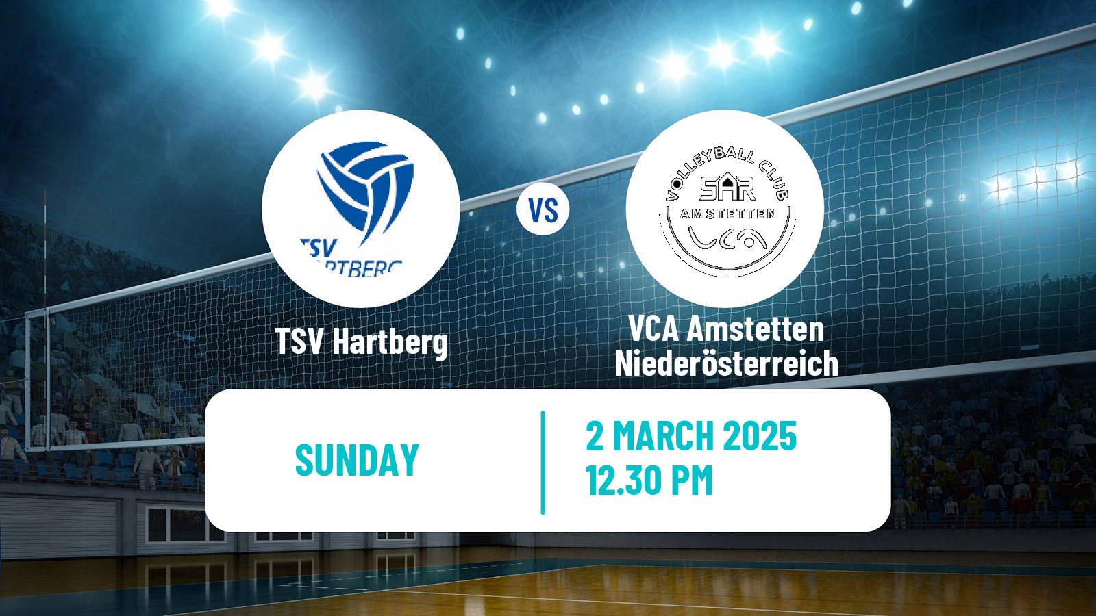 Volleyball Austrian Volley League TSV Hartberg - VCA Amstetten Niederösterreich