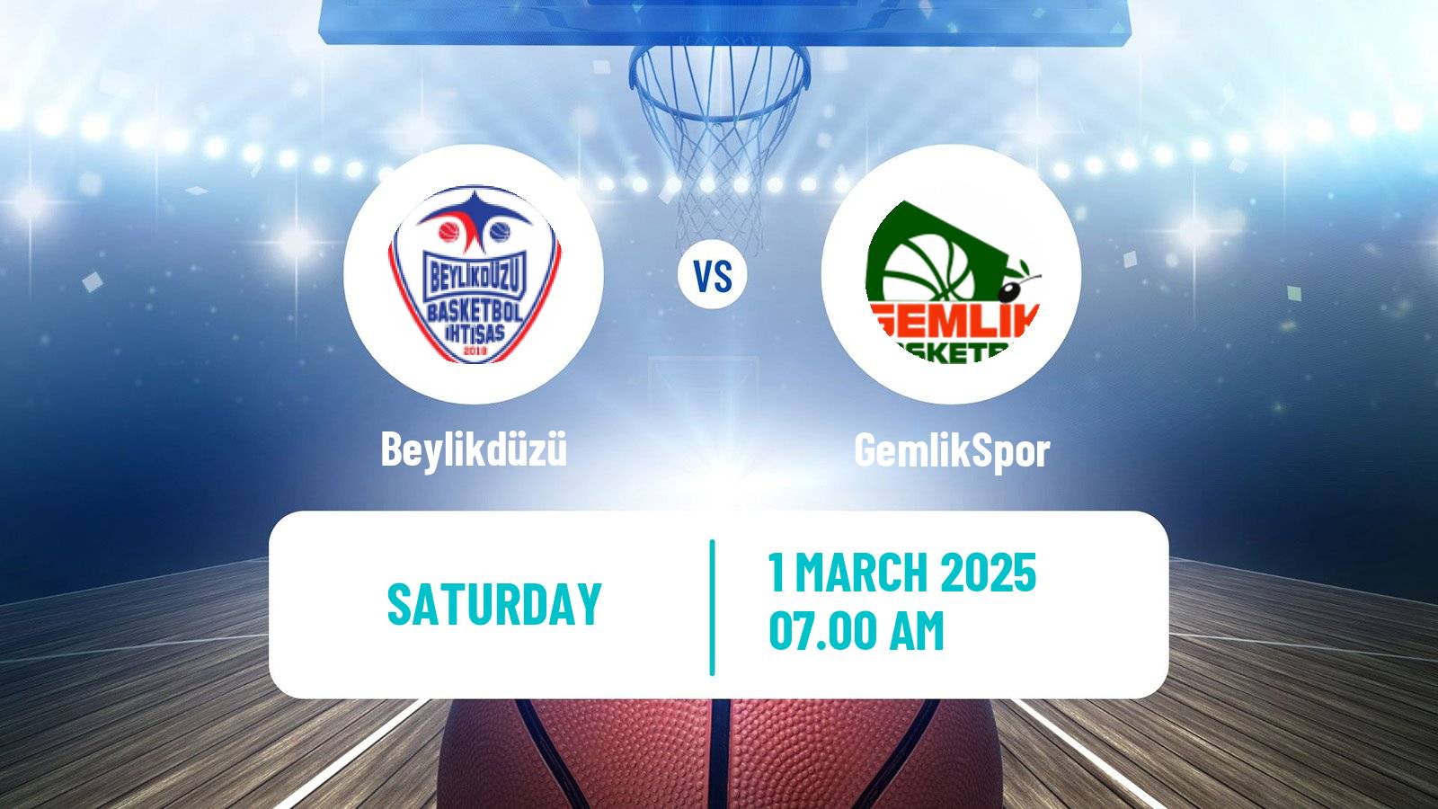 Basketball Turkish TB2L Beylikdüzü - GemlikSpor